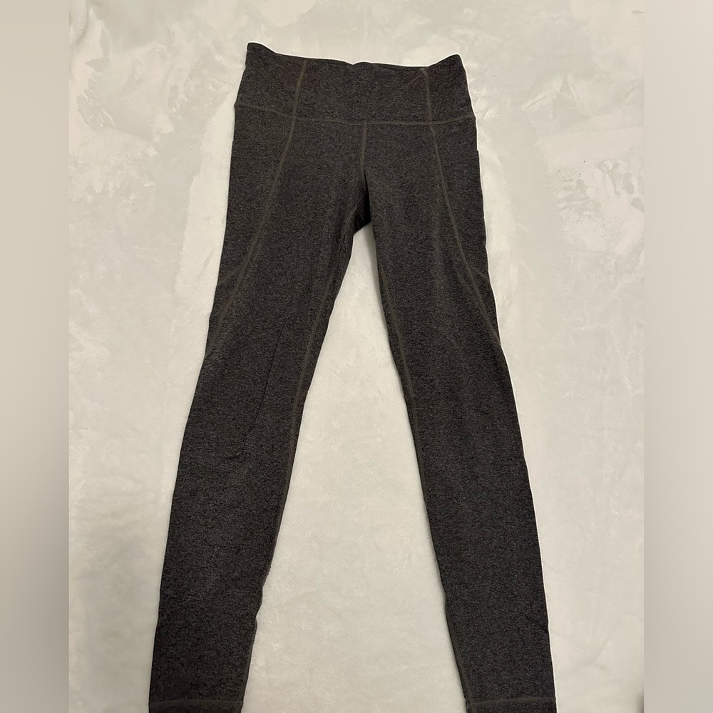heather grey athleta leggings size small